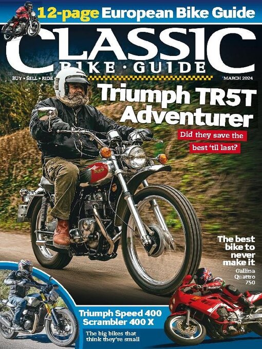 Title details for Classic Bike Guide by Mortons Media Group, Ltd - Available